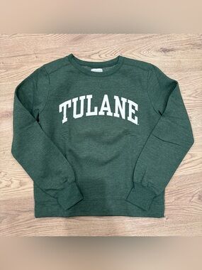 Tulane University Green Crewneck Sweatshirt